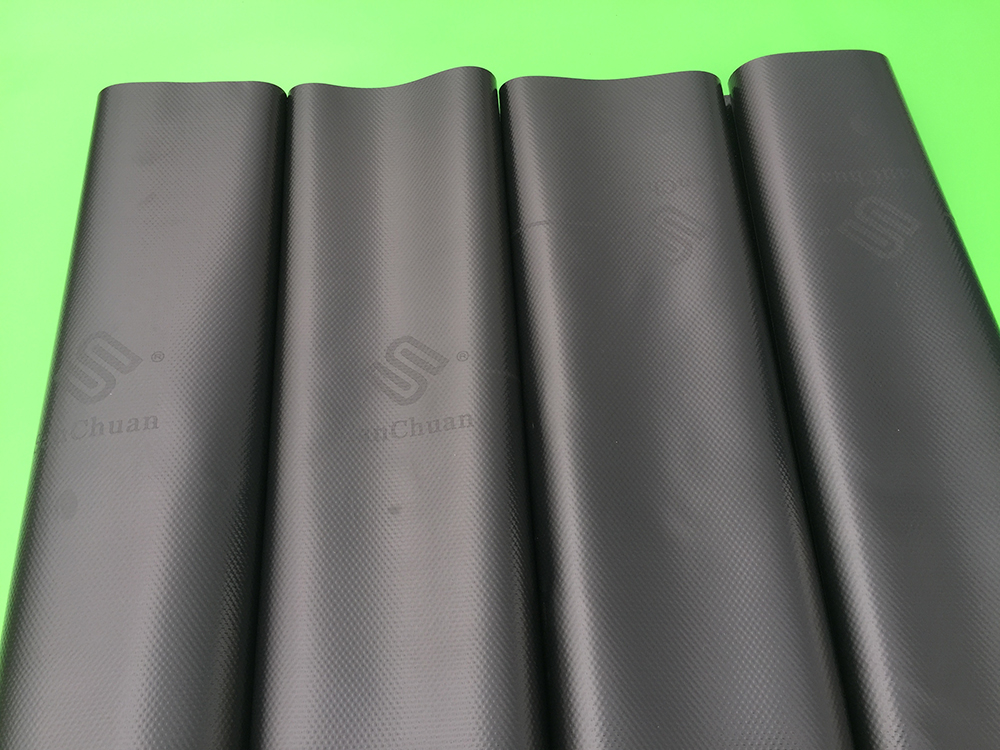 Air duct coated cloth